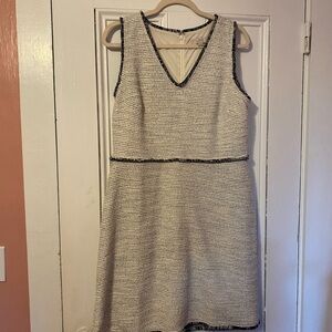 Loft Tweed Sleeveless Dress - Size 10